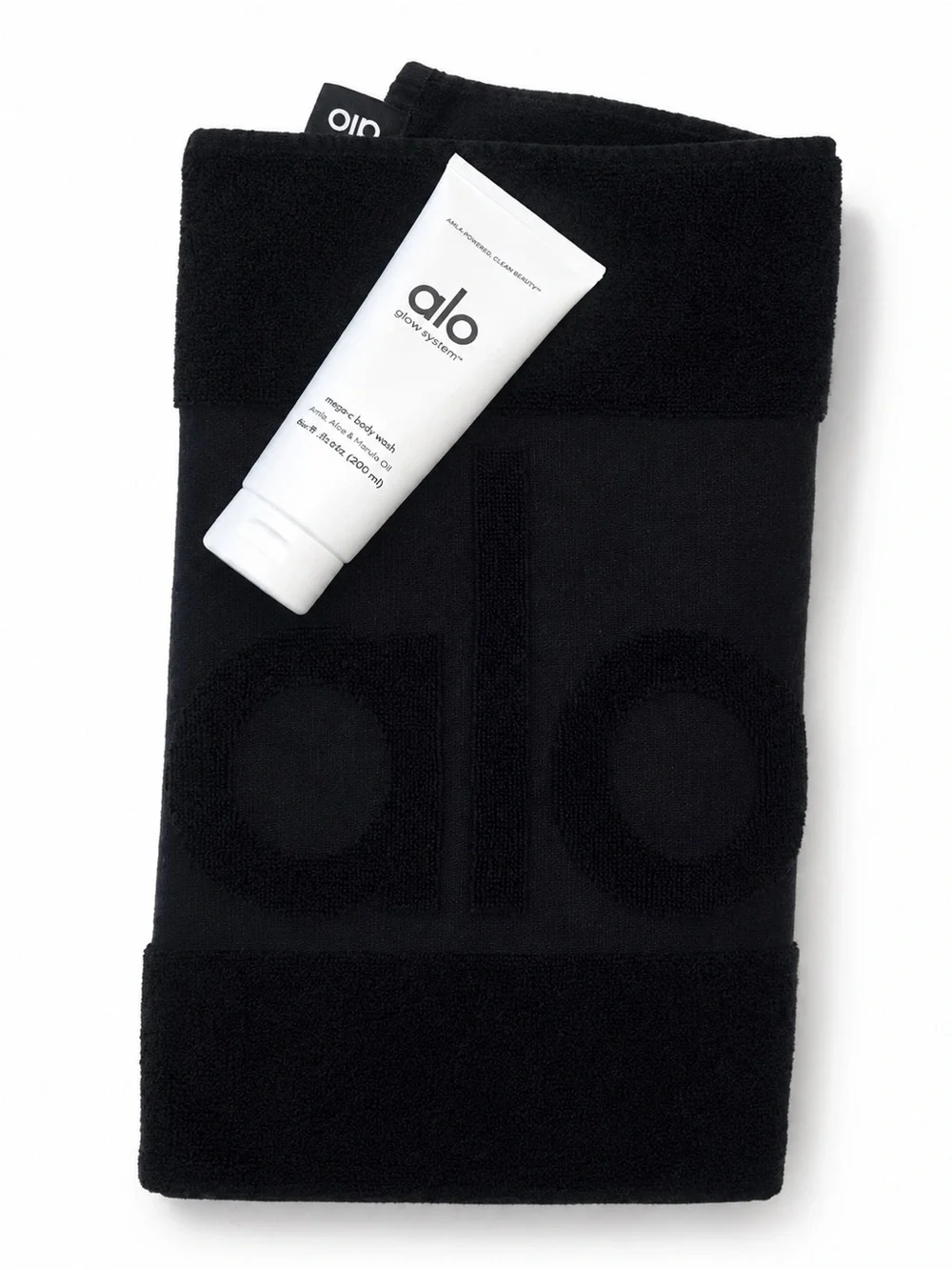 alo Mega-C Body Wash and Towel